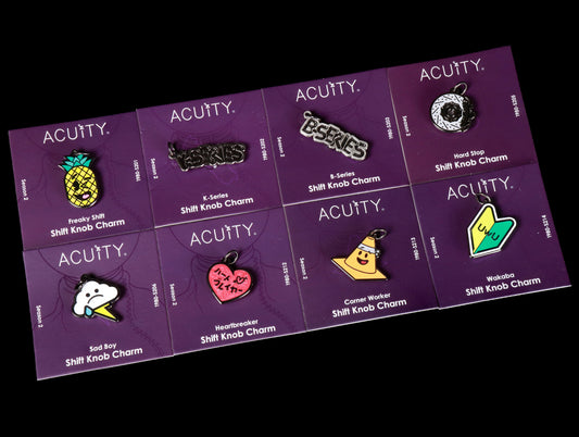 Acuity Season 2 Shift Knob Charms