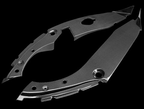 Seibon Carbon Fiber Under Hood Inner Wing Trim - 17-21 Civic Type R