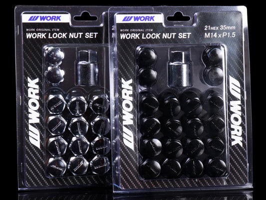 Work Wheel Lock Nut Set - 14x1.5