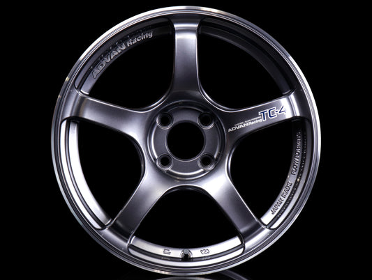 Advan Racing TC4 Wheels - Gunmetal w/Ring / 16x8 / 4x100 / +38